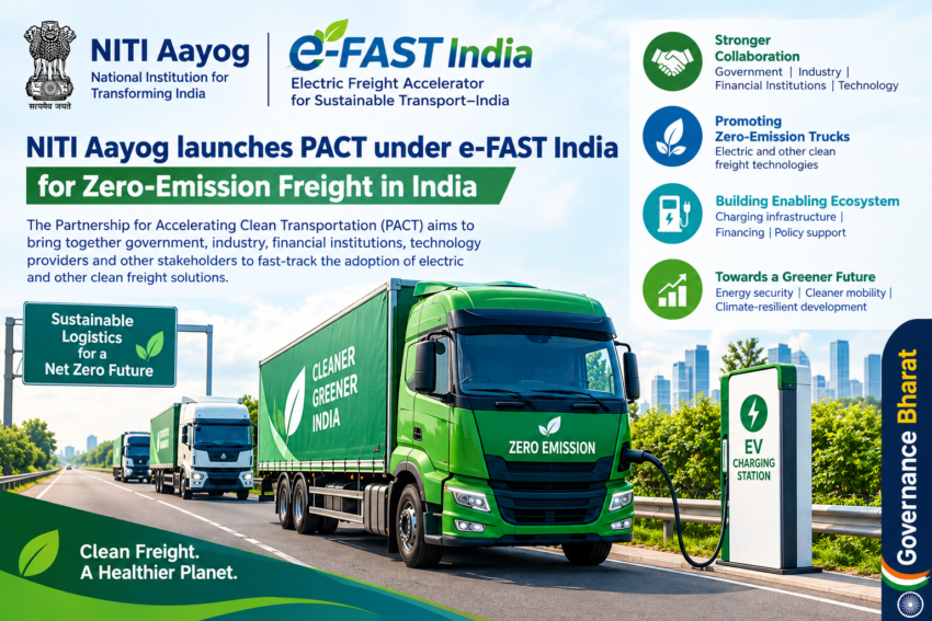 PACT Initiative under e-FAST India: Advancing Zero-Emission Freight in India